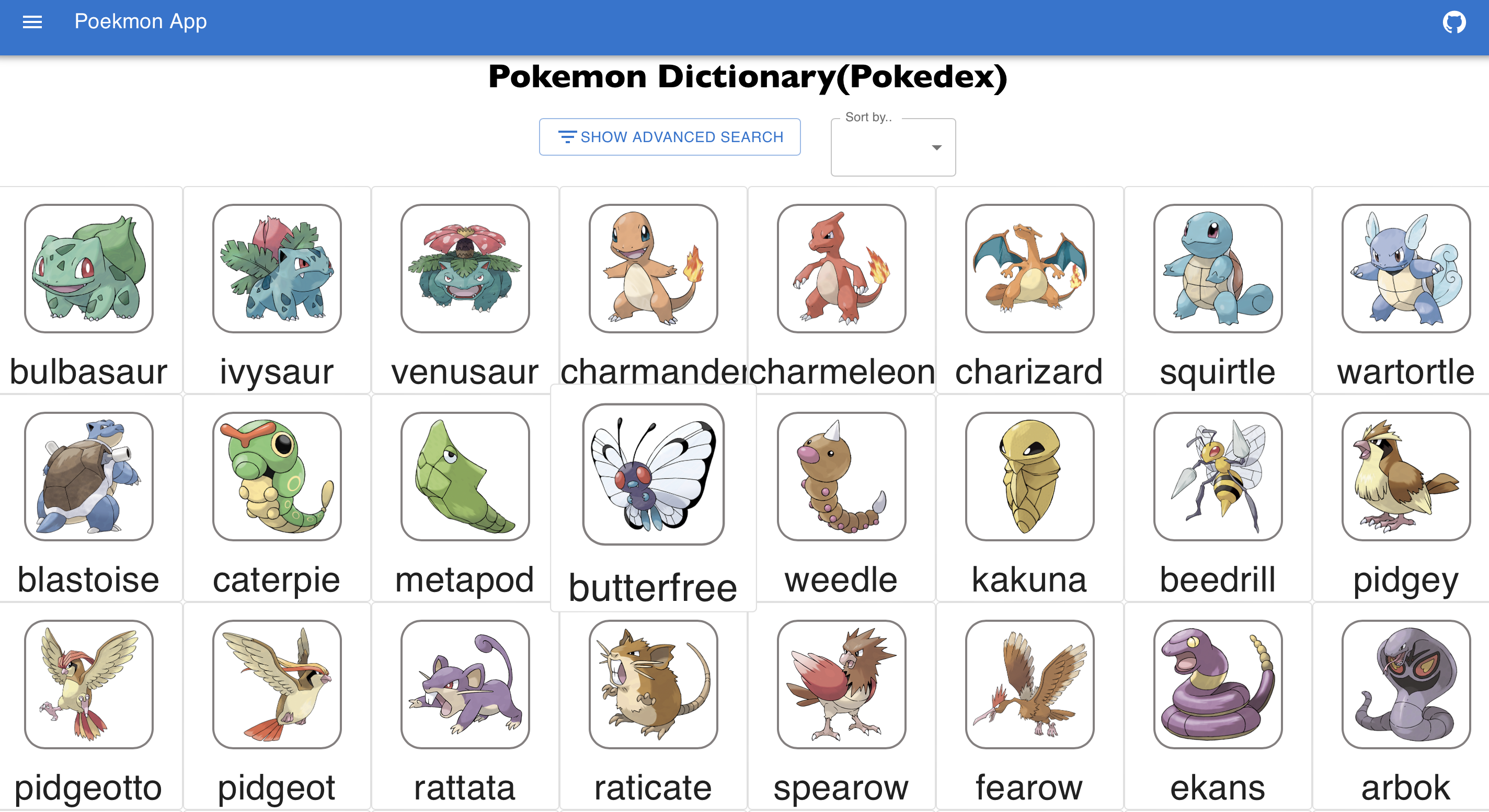 Pokemon APP